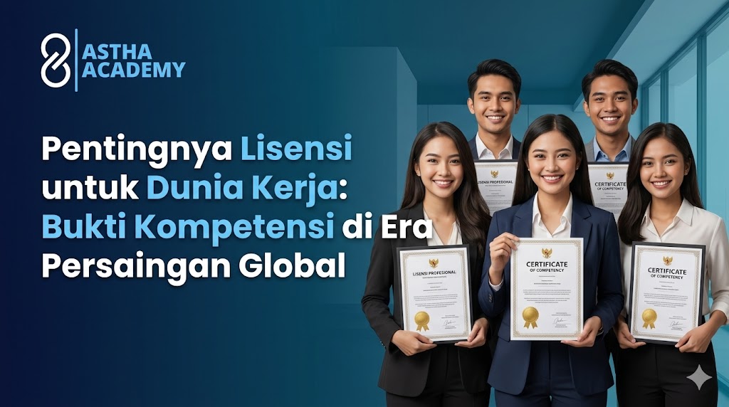 Pentingnya Lisensi untuk Dunia Kerja: Bukti Kompetensi di Era Persaingan Global