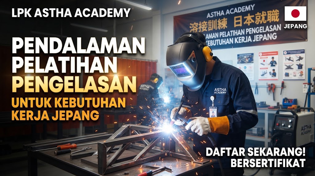 Pendalaman Pelatihan Pengelasan untuk Kebutuhan Kerja Jepang